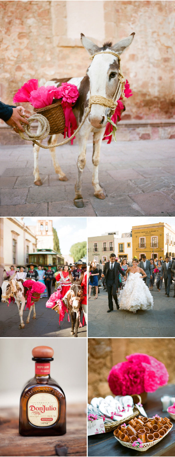 Colorida boda mexicana rosa (6)